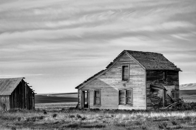 Old Farmhouse, Rural Douglas County, Washington, 2013