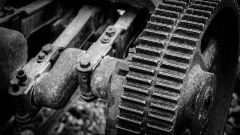 Photography Project: Rusty Coal Mining Equipment