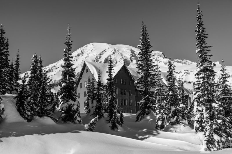 Winter, Paradise Inn, Mount Rainier, Washington, 2017