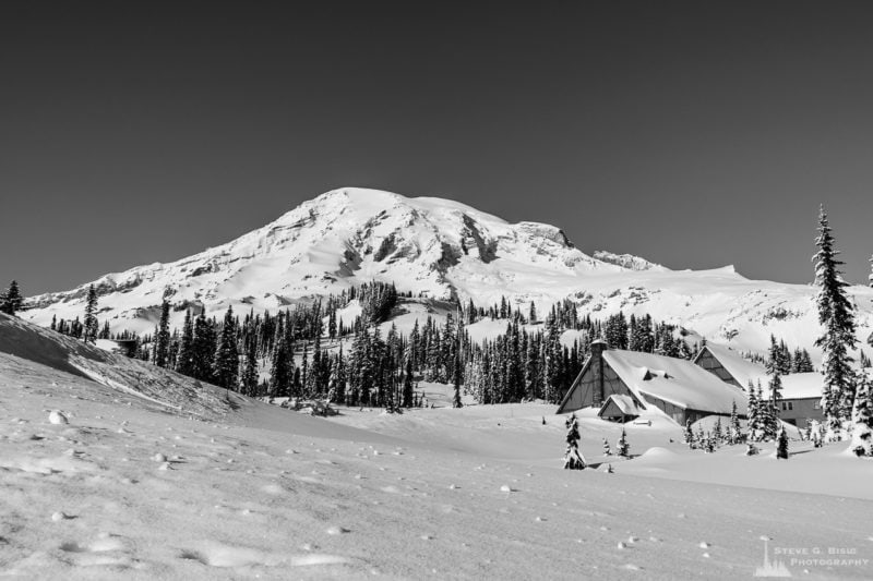 Winter, Paradise, Mount Rainier, Washington, 2017