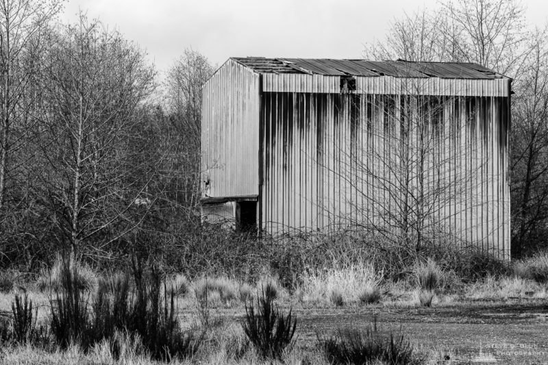 Abandoned Metal Building, Hoquiam, Washington, 2017