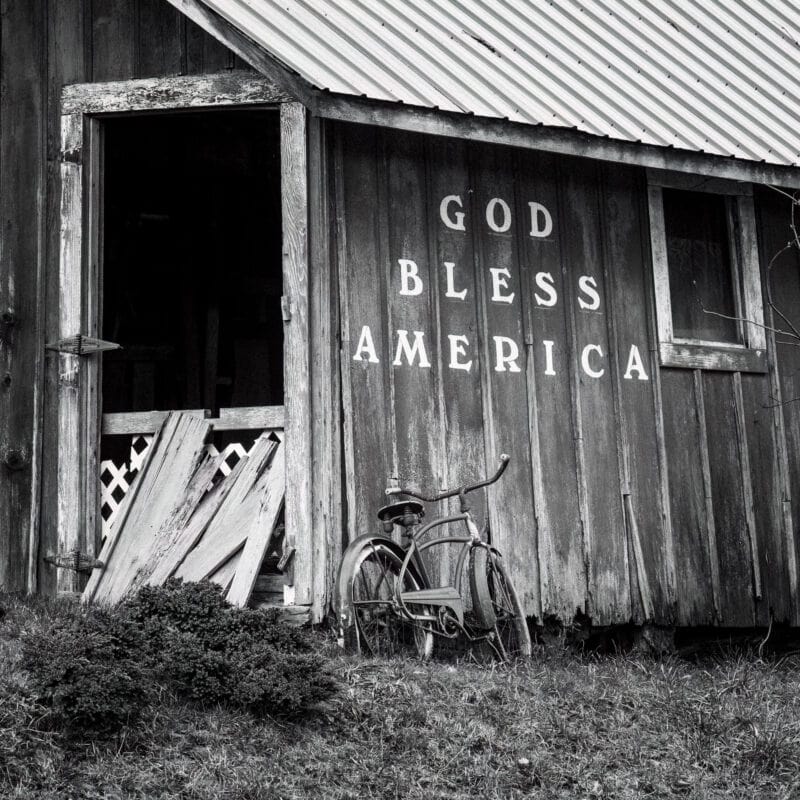 God Bless America Barn, Grays Harbor County, Washington, 2023