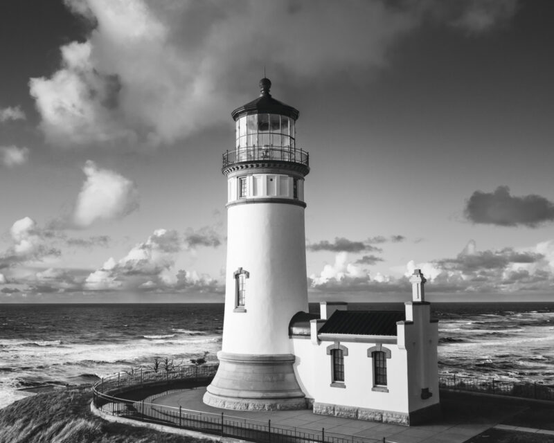 A Glimpse of Sunshine, North Head Lighthouse, Washington, 2023