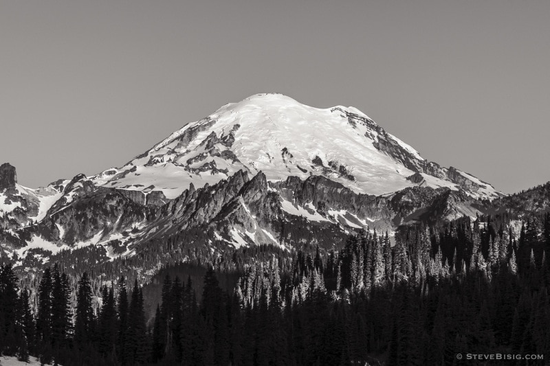 Mt Rainier, Highway 410, Washington, 2014