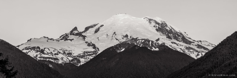 Mt Rainier Panorama, Highway 410, Washington, 2014