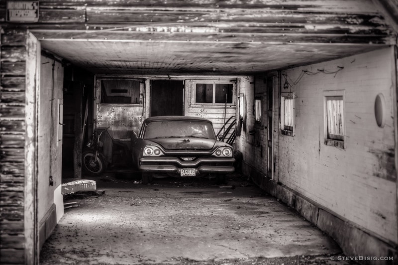Old Dodge Coronet in Garage, Ellensburg, Washington, 2011