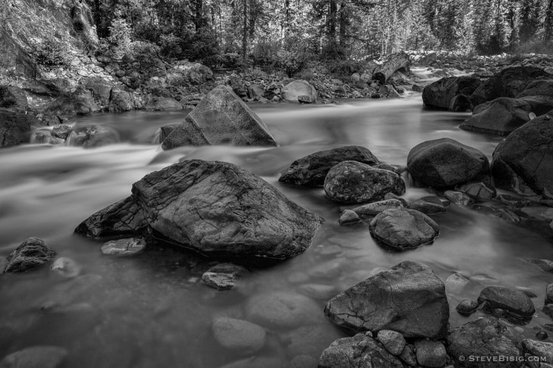 River Rocks, Cle Elum River, Washington, 2012